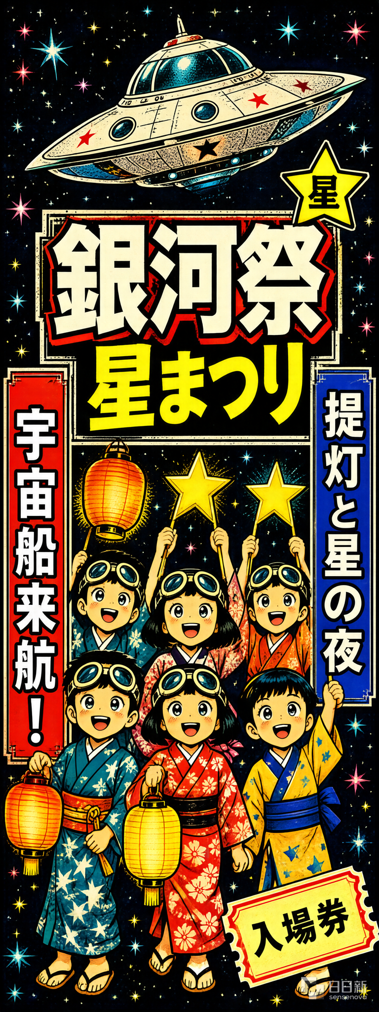 昭和祭典与灯笼